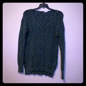 Women’s Full Tilt Green Sweater